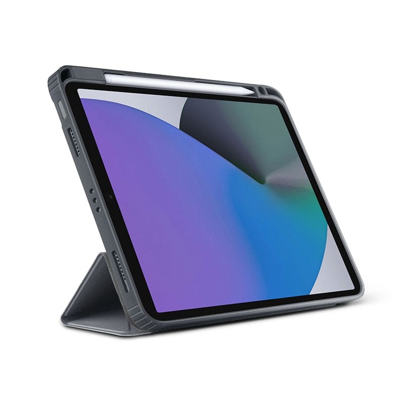 UNIQ MOVEN iPad Pro 11 (2021/2020) / iPad Air 4 10.9 (2020) Antimicrobial Case - Charcoal (Grey)