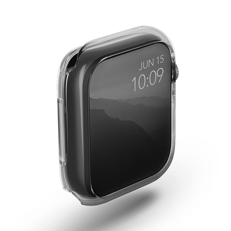 UNIQ GLASE Apple Watch Series 7/8/9 Case 41MM - Pack of 2 - Clear / Smoke