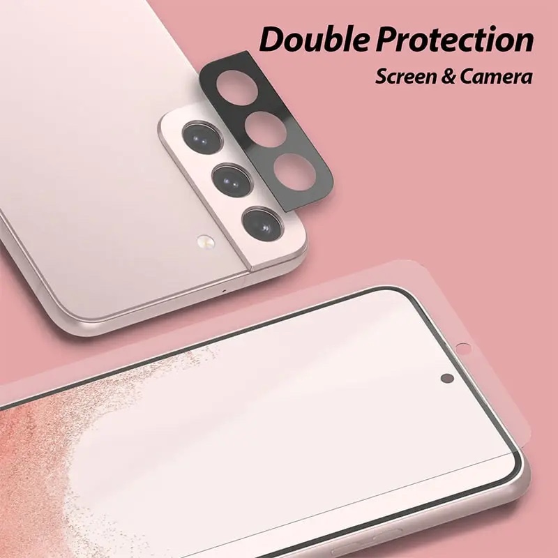 Whitestone [Dome Premium Film] For Samsung Galaxy S22 Plus EPU Film Screen Protector with Camera Protector - 2 Pack