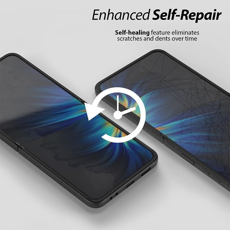 Whitestone Dome [Premium Film] For Galaxy Z Flip 4 TPU Film Screen Protector with Hinge Cover Film - 1PACK