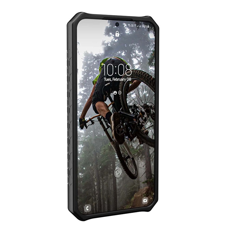 UAG Samsung Galaxy S22+ Phone Case Monarch - Kevlar Black - 810070368609