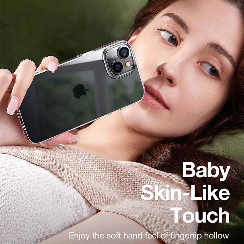 Torras Crystal Clear Series Phone Case for iPhone 14 Plus 6.7 Inch - Clear