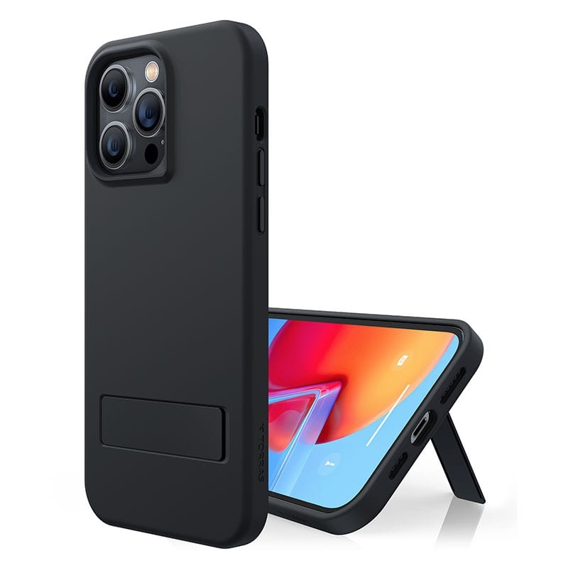 Torras VenusClimber Series Phone Case for iPhone 14 Pro Max 6.7 Inch - Black