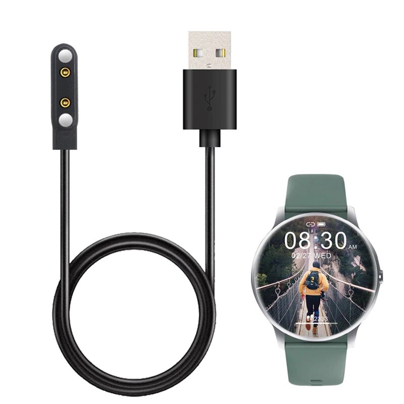 Magnetic Charging Cable for Xiaomi IMILAB KW66/W12 Smart Watch