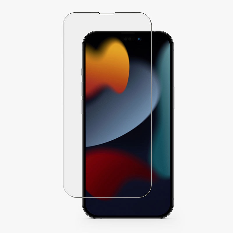 UNIQ OPTIX Clear Glass Screen Protector for iPhone 14/13/13 Pro and 16E