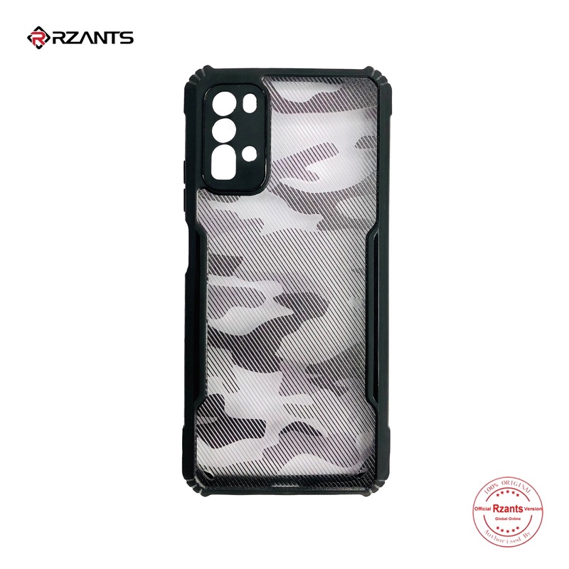 RZANTS Xiaomi Poco M3/Redmi 9 Power/Redmi 9T Beetle Series Protective Anti Shock Phone Case Cover Black Camouflage