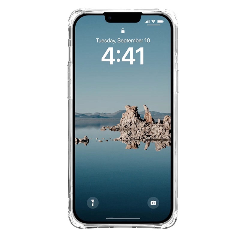 UAG Plyo Series Magsafe Compatible Phone Case for iPhone 14 Plus - Ice