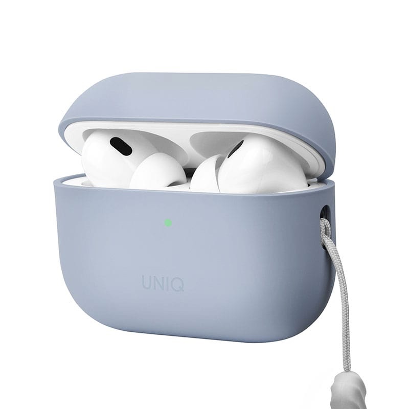 UNIQ Lino Hybrid Liquid Silicone AirPods Pro 2nd Gen (2022) Case – Arctic Blue