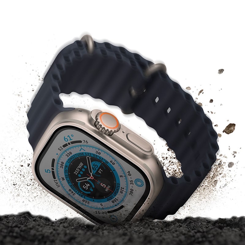 Uniq Optix Vivid Clear Glass Screen Protector For Apple Watch Ultra/Ultra 2