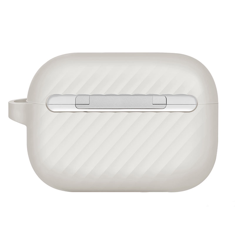 UNIQ Vencer Airpods Pro 2nd Gen Silicone Hang Case – Chalk Grey