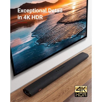 Nebula Soundbar – Fire TV Edition, 4K HDR Support, 2.1 Channel, Built-In Subwoofers, Voice Remote With Alexa
