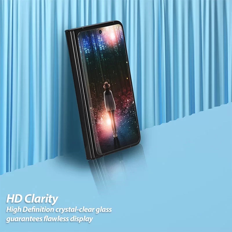 Whitestone Dome EA Front Tempered Glass Screen Protector for Google Pixel Fold - Pack of 2 (Front Only)