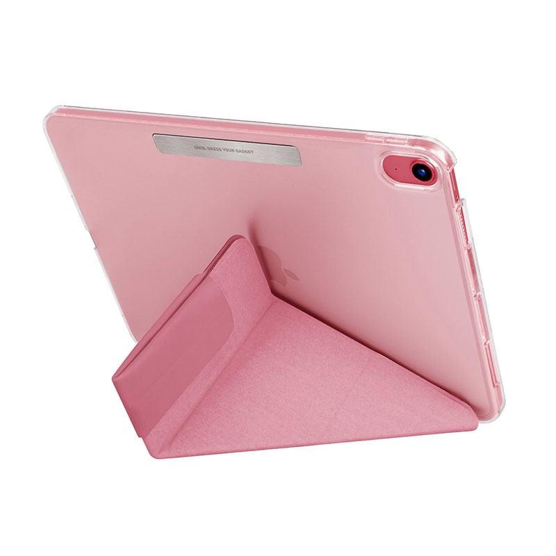 UNIQ Camden Case for Apple iPad 10th Gen (2022) – Rouge Pink