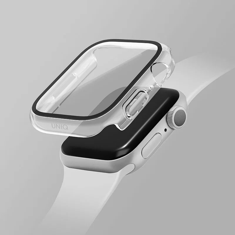 UNIQ Nautic Apple Watch Case With Curved Tempered Glass Screen