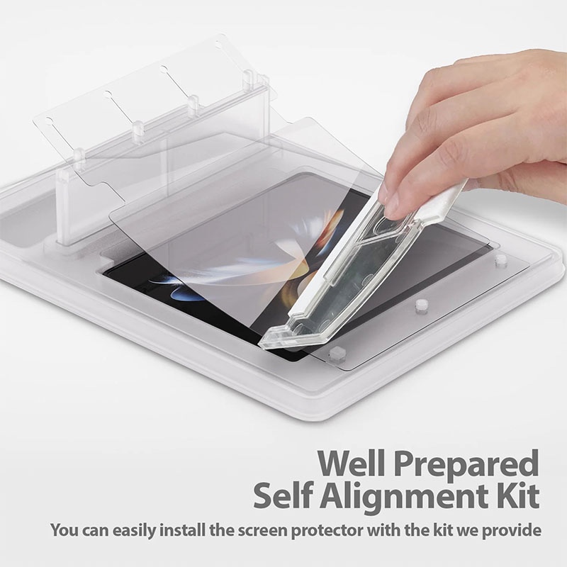 Whitestone Dome [Gen Film] for Samsung Galaxy Z Fold 5 Hard Coated Film Screen Protector - PET Film Screen Guard - Pack of 1