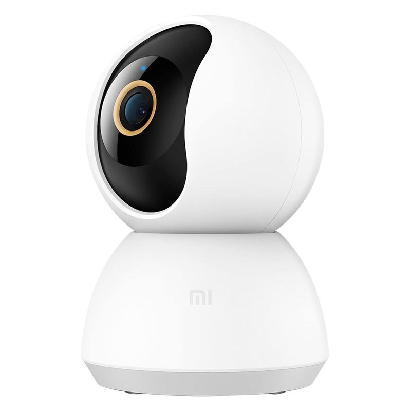 Xiaomi Smart Camera C300, 2K Clarity, 360° Vision, AI Human Detection, F1.4 Large Aperture and 6P Lens, Enhanced Color Night Vision in Low Light - White