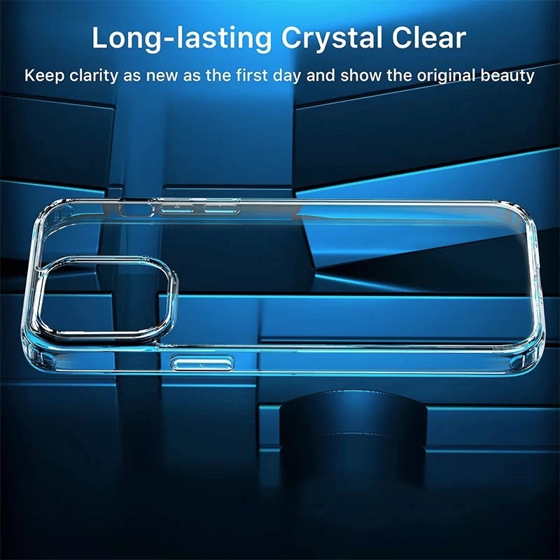 Torras Auqanova Series Phone Case for iPhone 15 Pro Max 6.7? – Clear - X001TABX13