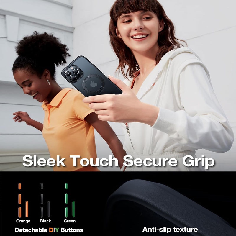 Torras UPRO Ostand Pro Series Magsafe Compatible Phone Case for iPhone 15 Pro 6.1