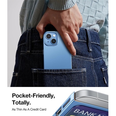 Torras OriginFit Series Phone Case for iPhone 15 6.1? – Light Blue