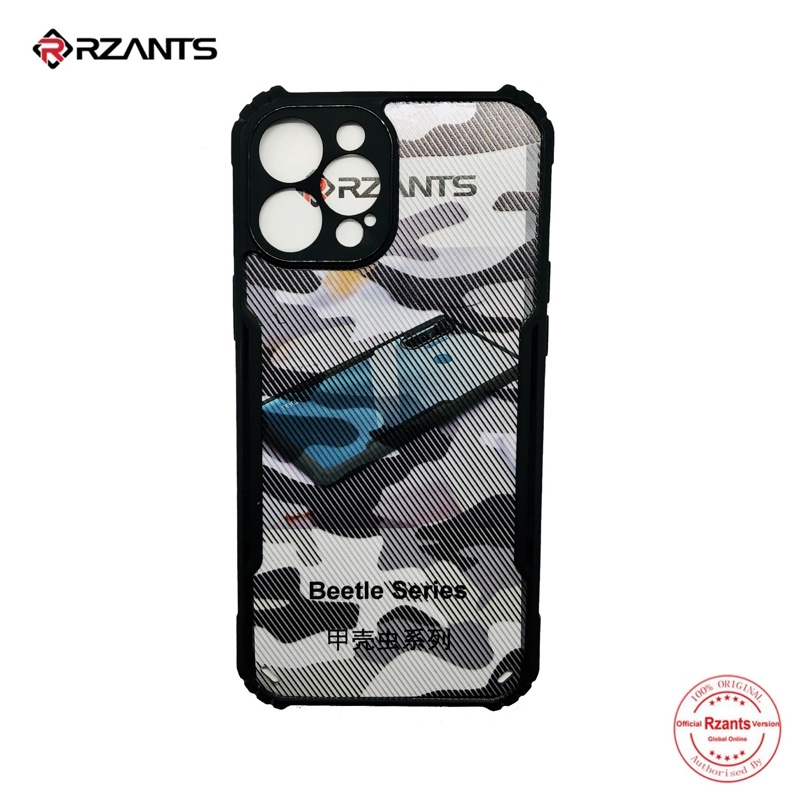 RZANTS iPhone 12 Pro Max Camouflage Case - BLACK