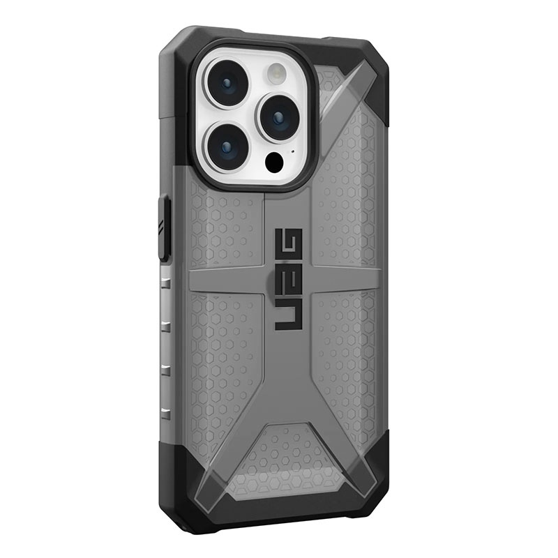 UAG Plasma Series Phone Case for iPhone 15 Pro - Ash
