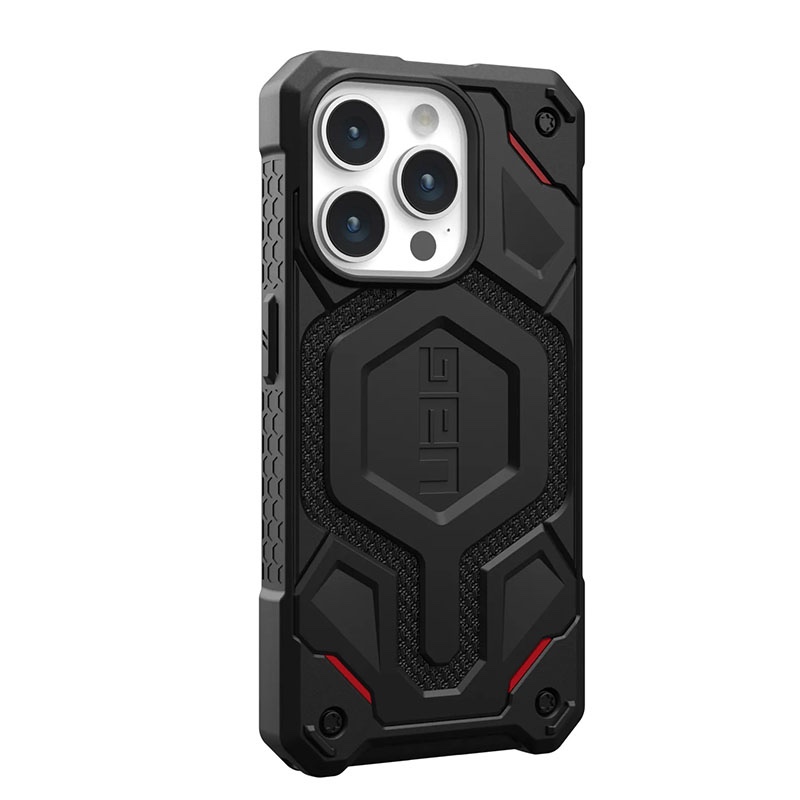 UAG Monarch Pro Series Phone Case for iPhone 15 Pro Max - Kevlar Black