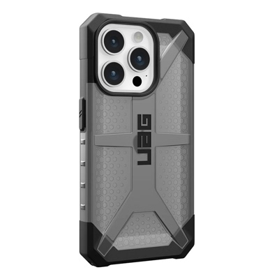 UAG Plasma Series Phone Case for iPhone 15 Pro Max – Ash