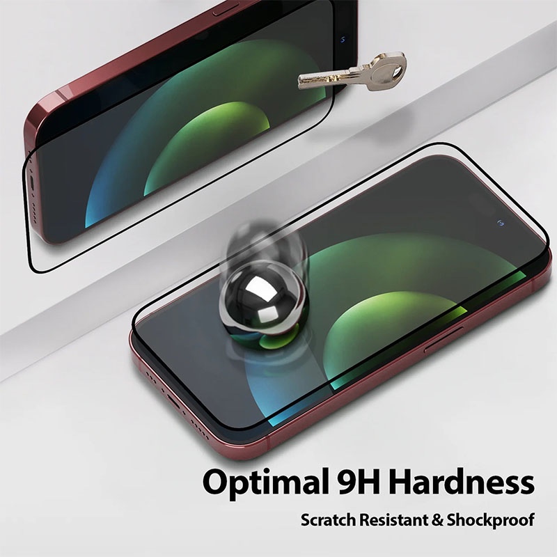 iPhone 15 Pro Whitestone Dome EZ Glass Screen Protector - Pack of 2