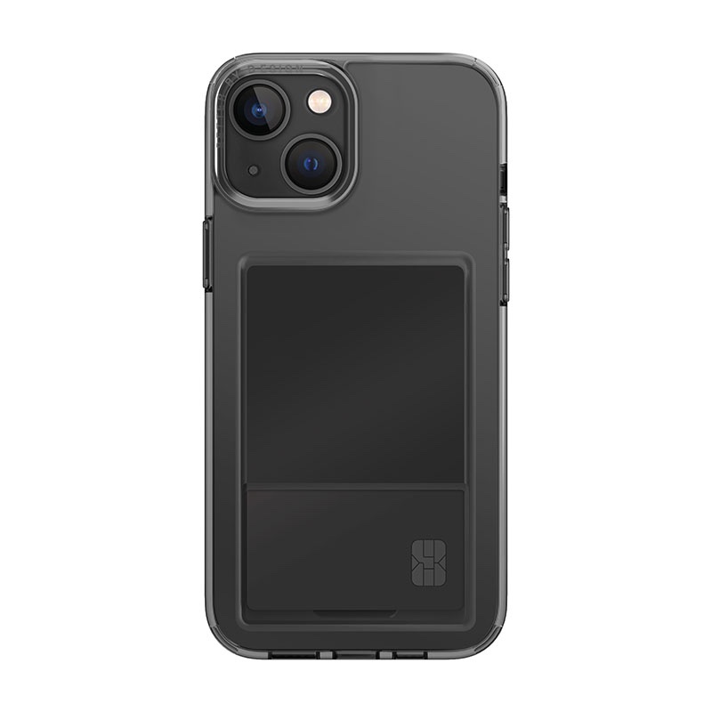 UNIQ Air Fender ID Series Phone Case for iPhone 15 – Smoked (Grey Tinted)