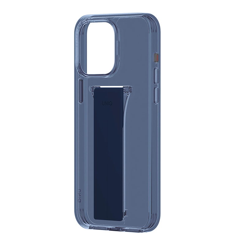Uniq Heldro Mount Case with Stand for iPhone 15 Pro Max – Deep Blue