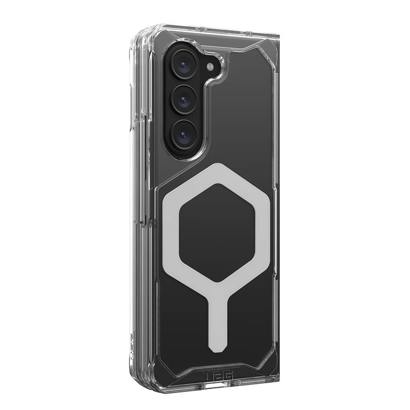 UAG Plyo Pro Series Phone Case for Samsung Galaxy Z Fold 5 - Ice/Silver