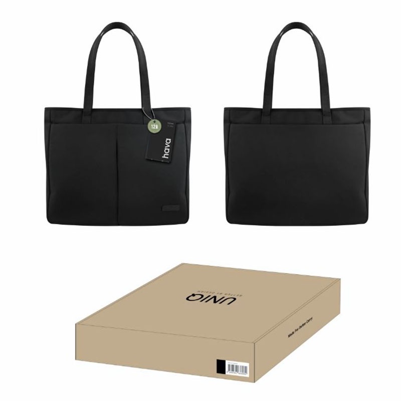 Uniq Hava Rpet Fabric Tote Bag Fits upto 14