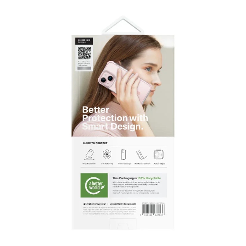 UNIQ Combat Series MagSafe / Magclick Charging Phone Case for iPhone 15 - Citron Yellow