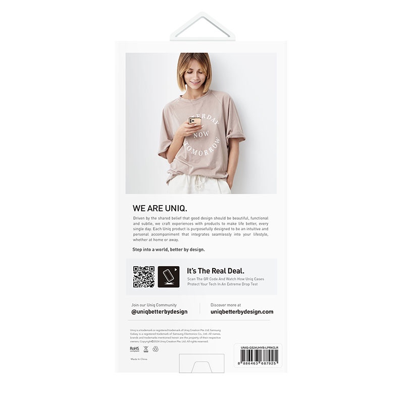 UNIQ LifePro Xtreme Phone Case for Samsung Galaxy S24 Ultra – Crystal (Clear)