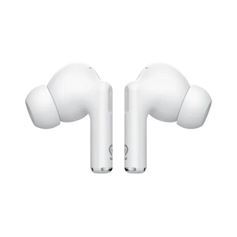 SOUNARC Q1  True Wireless Bluetooth Earphone, Quad mics Clear Call Earbuds, Shaking Bass AirPods, Touch Control - White