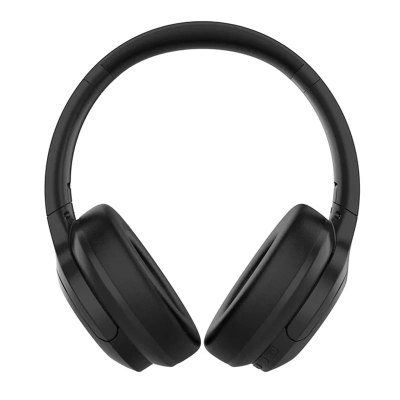 HiFuture FutureTour Over Ear ANC Headphones with Type C Fast Charge, 40 Hours Play, Bluetooth 5.2, 4 Microphones - Black