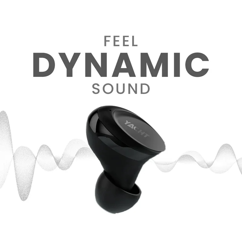 Hifuture YACHT True Wireless Earbuds with AptX Adaptive, Wind Noise Cancellation 8.0, IPX5 – Gold