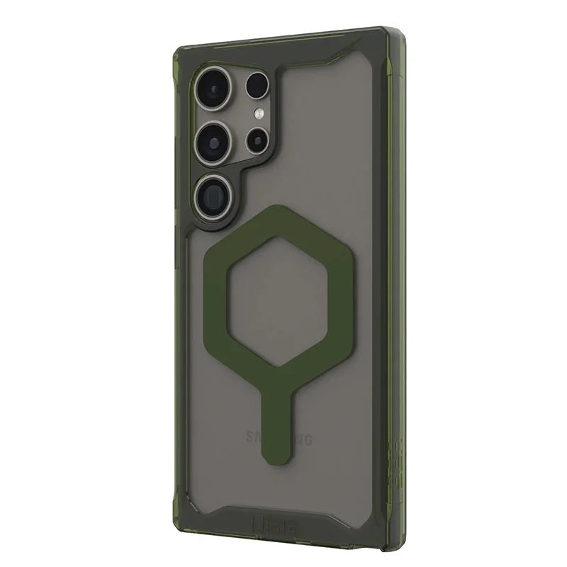 UAG Plyo Pro Phone Case for Samsung Galaxy S24 Ultra – Ice/Olive