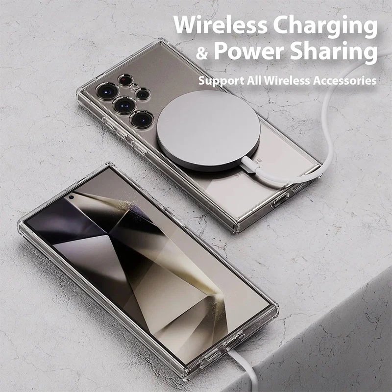 Whitestone [Dome Case] for Samsung Galaxy S24 Ultra - Premium Clear