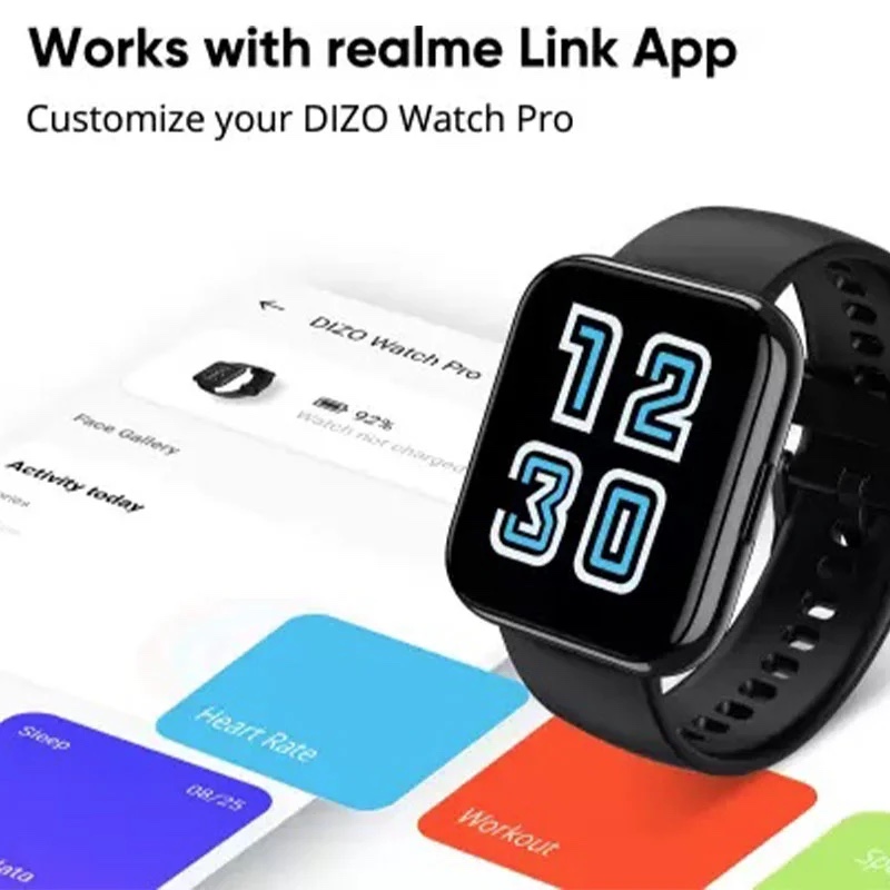 DIZO Watch Pro (by Realme TechLife) - Black