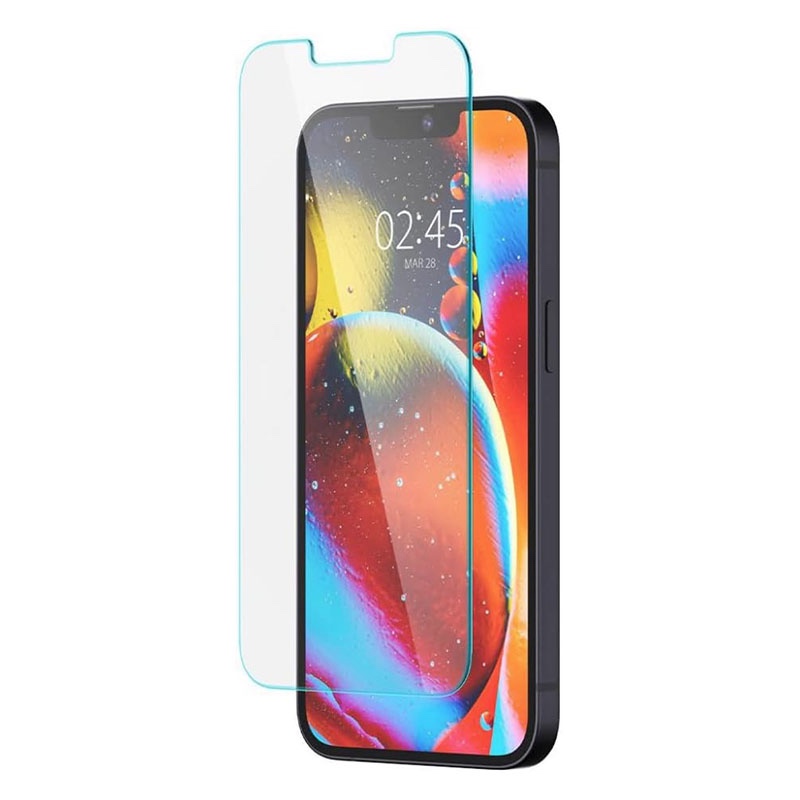 Spigen Glas.tR Slim HD Screen Protector for iPhone 14 / iPhone 13 Pro – Single Pack
