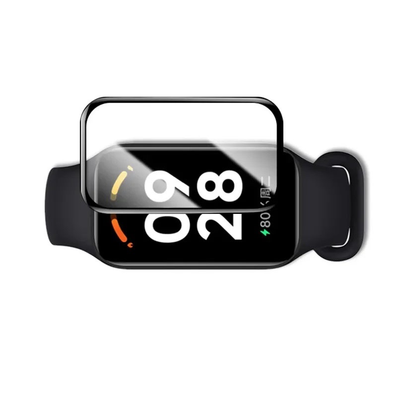3D Soft Screen Protector for Xiaomi Mi Band 8 Active - Pack of 2