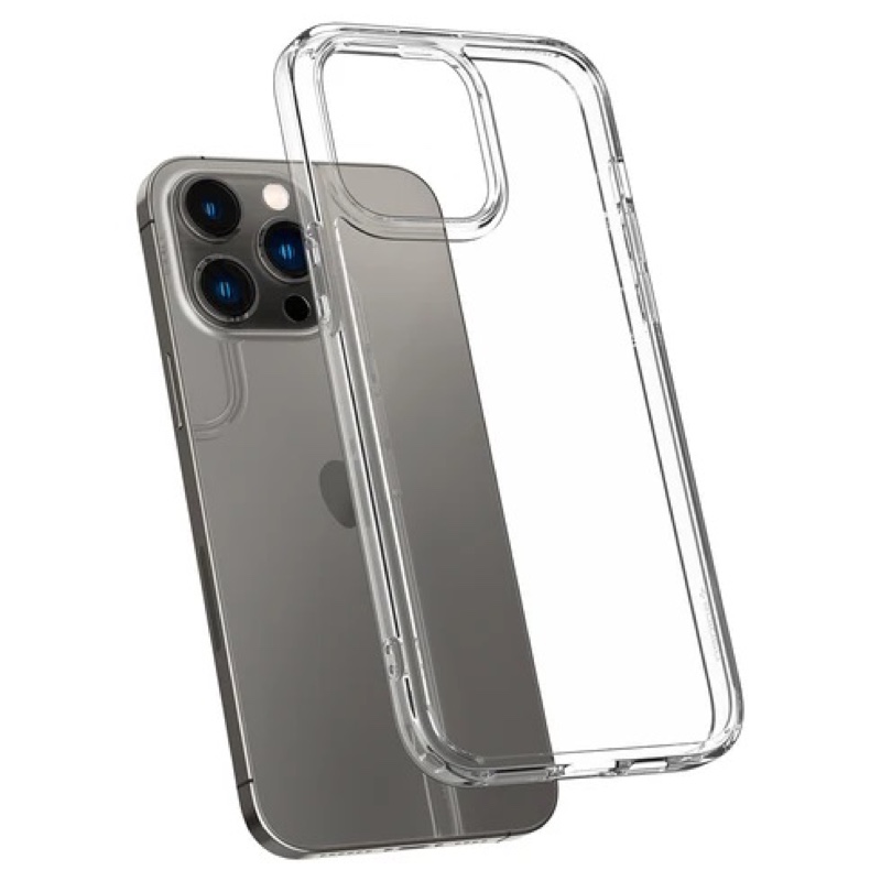 Spigen Crystal Hybrid Phone Case for iPhone 14 Pro – Crystal Clear