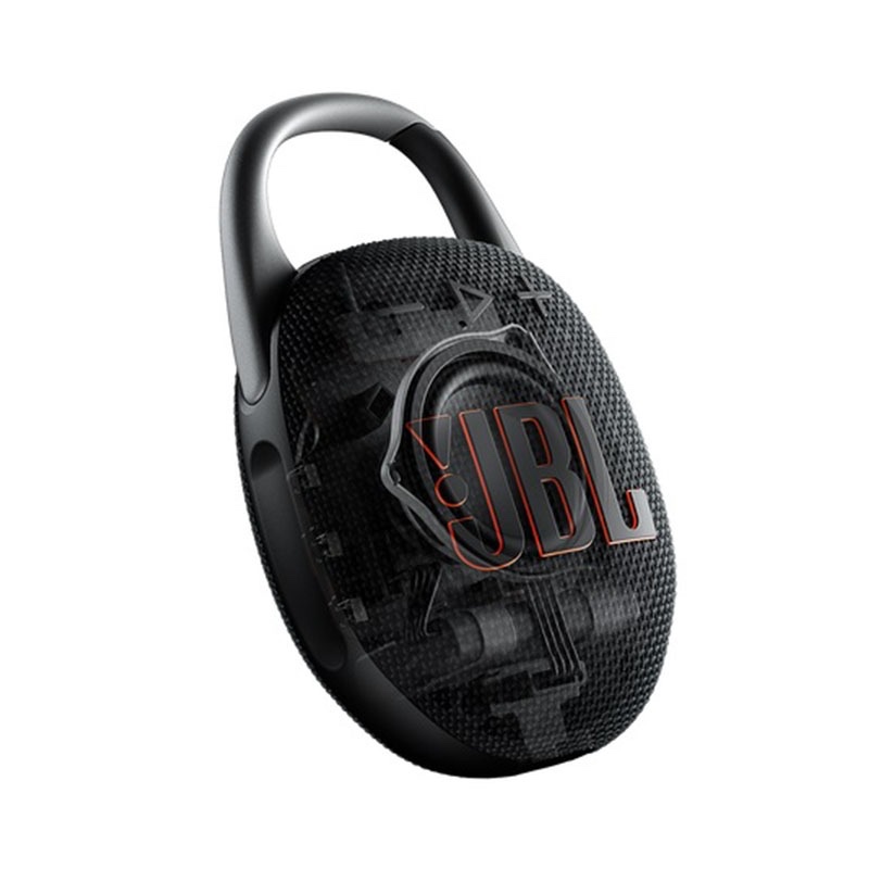 JBL Clip 5 - Ultra-Portable, Waterproof & Dustproof Bluetooth Speaker, Big Pro Sound with Punchy bass, Up to 12 Hours of Play - Black