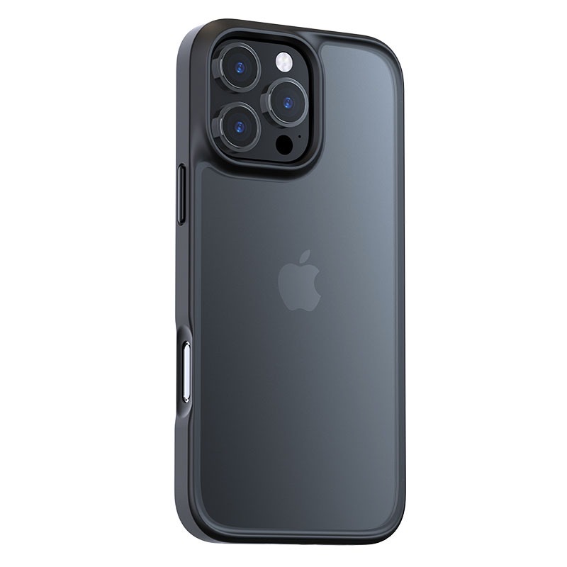 Torras Guardian Series Phone Case for iPhone 16 Pro Max – Black