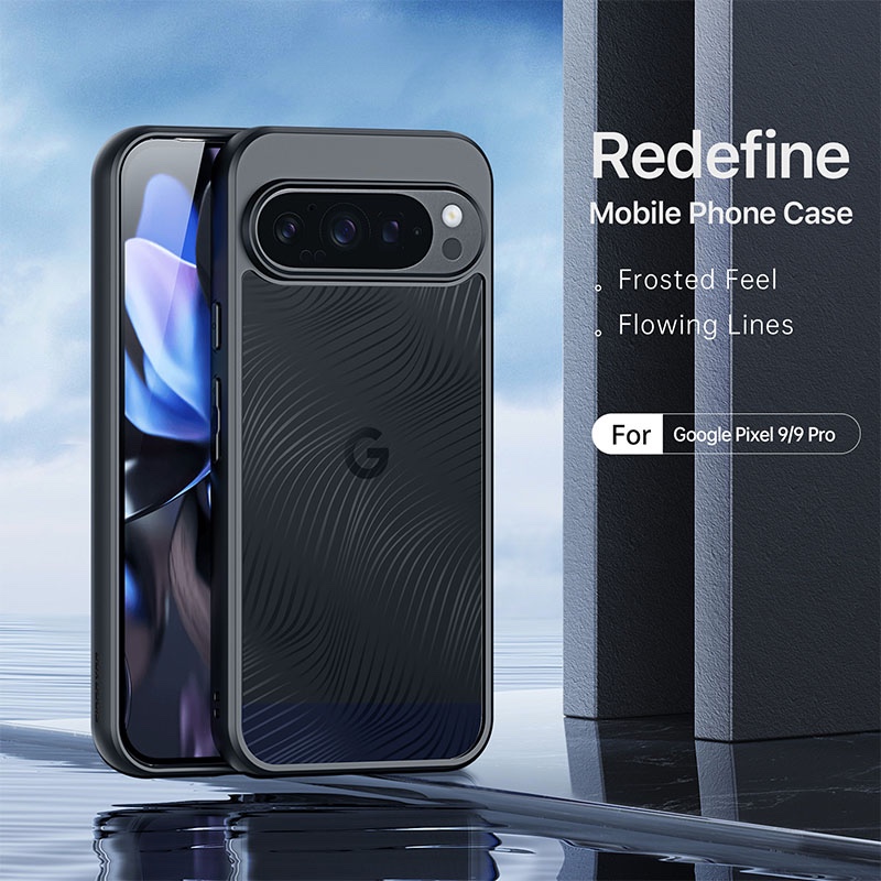 Aimo Series Back Cover for Google Pixel 9 / 9 Pro - Black