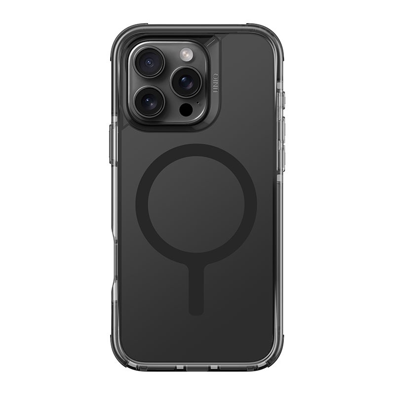 Uniq Combat MagClick MagSafe Charging Compatible Phone Case for iPhone 16 Pro – Black