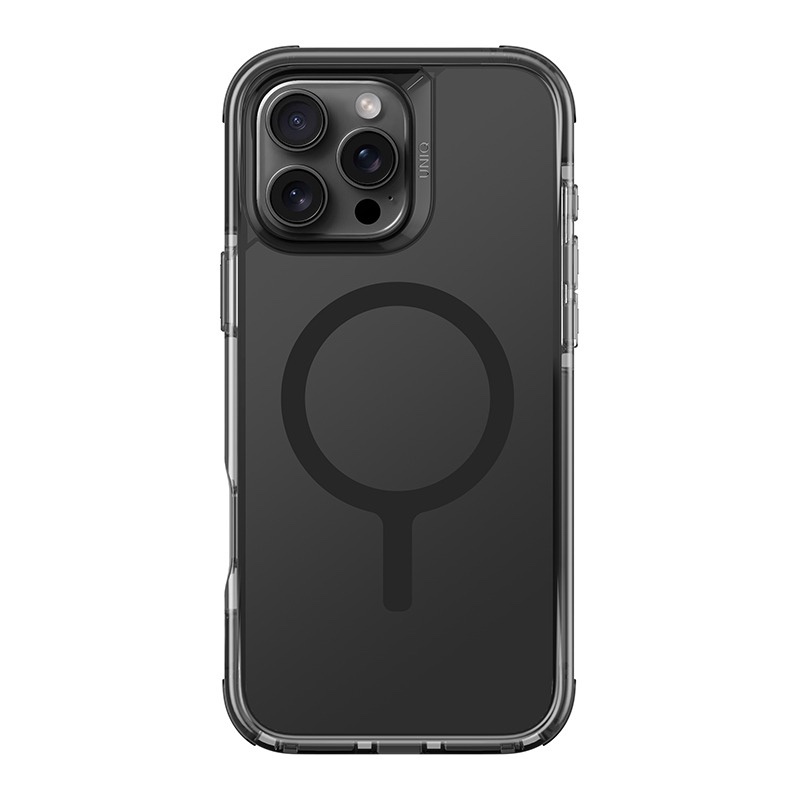 Uniq Combat MagClick MagSafe Charging Compatible Phone Case for iPhone 16 Pro Max – Black