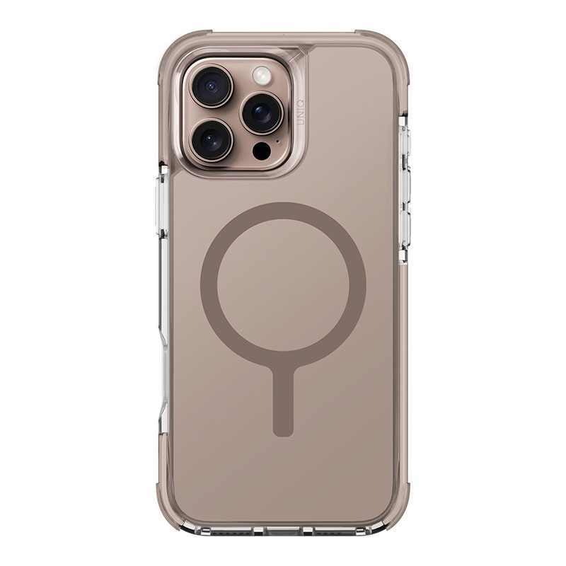 Uniq Combat MagClick MagSafe Charging Compatible Phone Case for iPhone 16 Pro Max – Gold