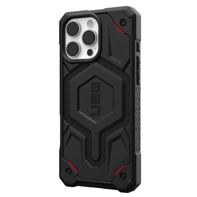 UAG Monarch Pro MagSafe Compatible Phone Case for iPhone 16 Pro Max - Kevlar Black